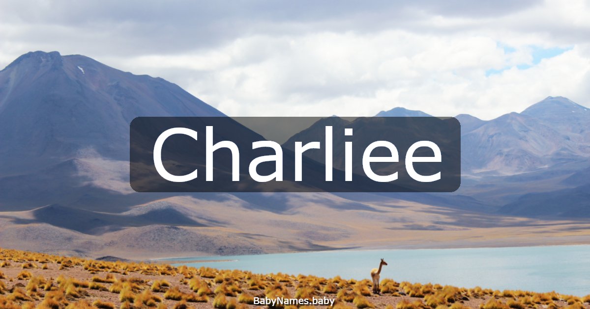 Charliee
