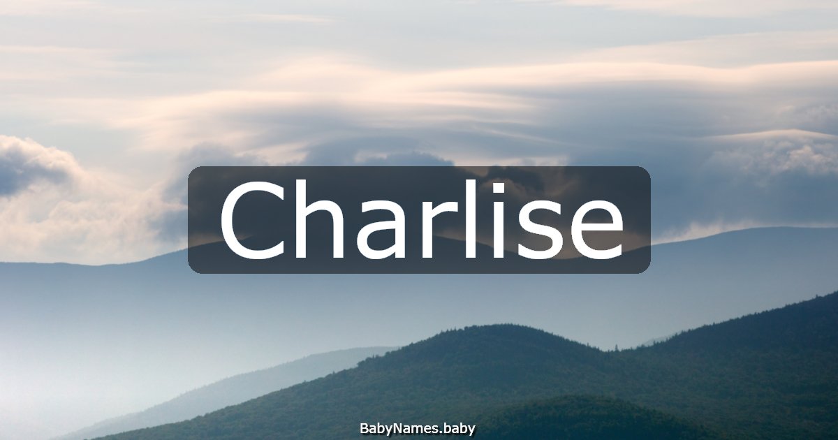 Charlise