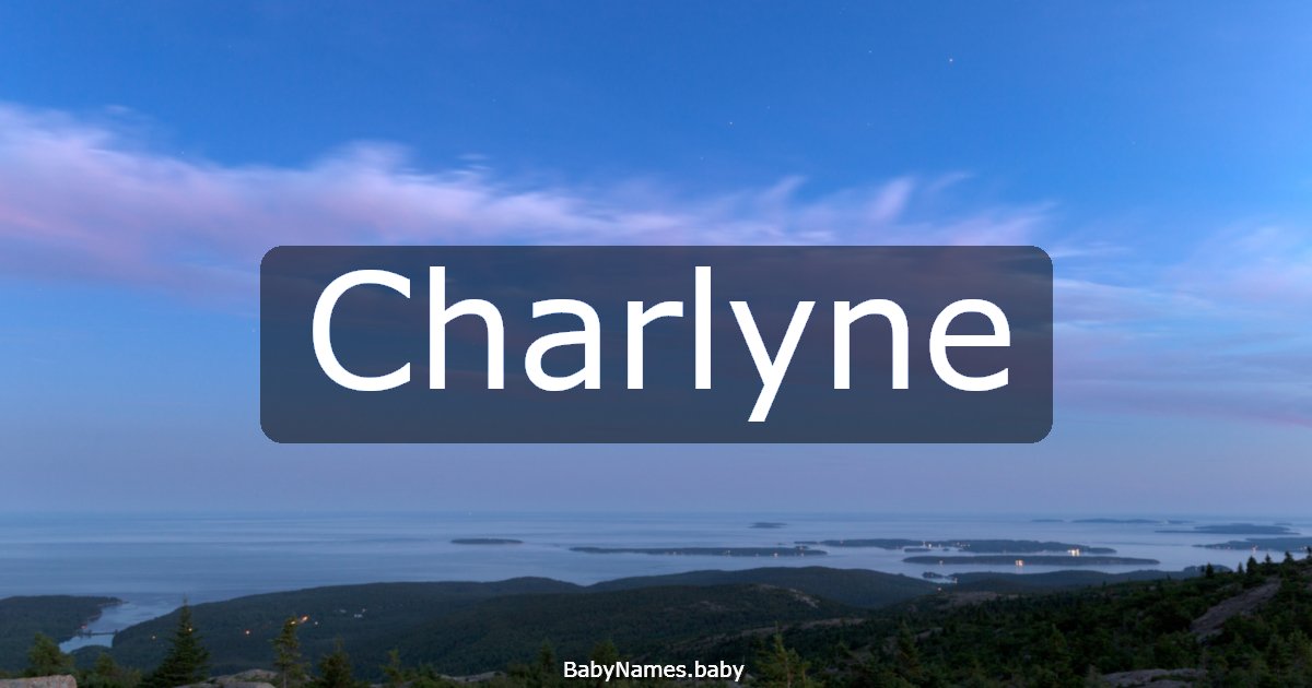 Charlyne