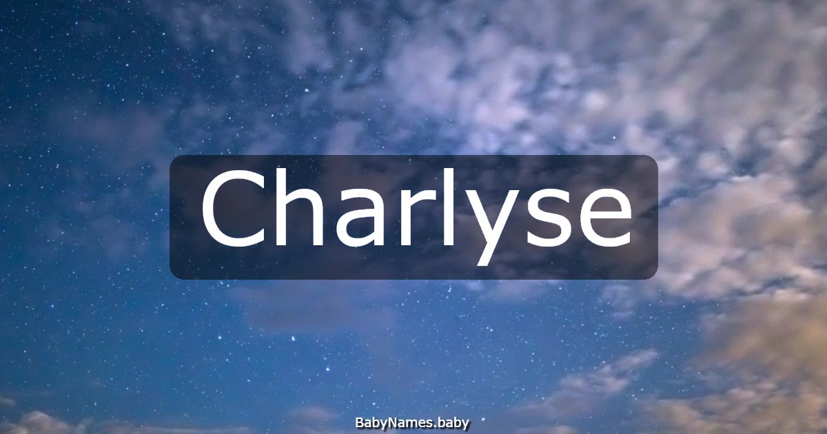 Charlyse