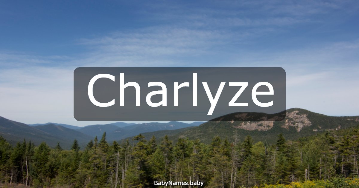 Charlyze