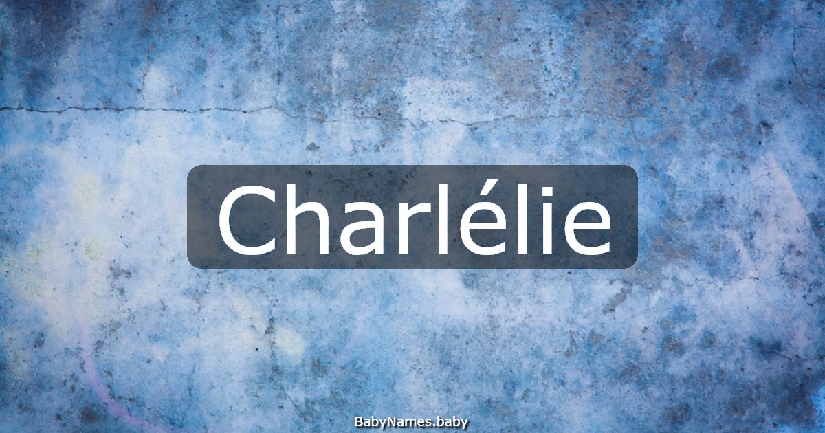 Charlélie