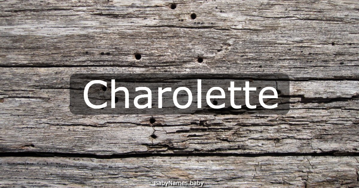 Charolette
