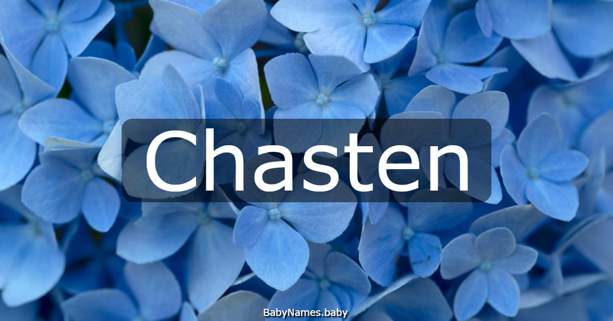 Chasten