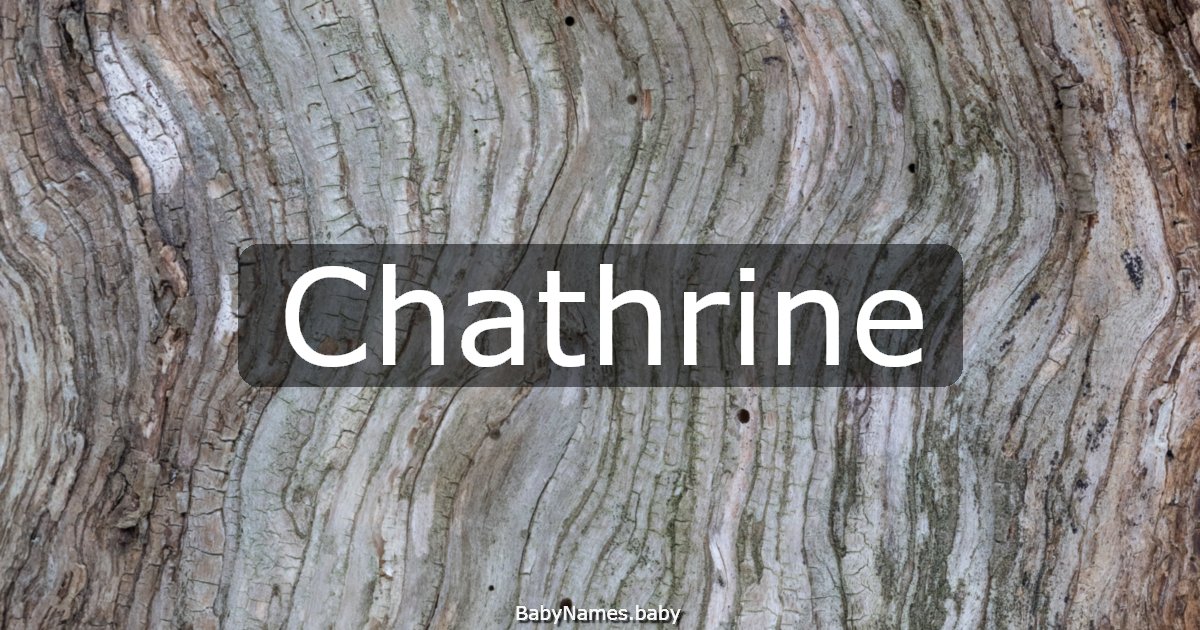 Chathrine