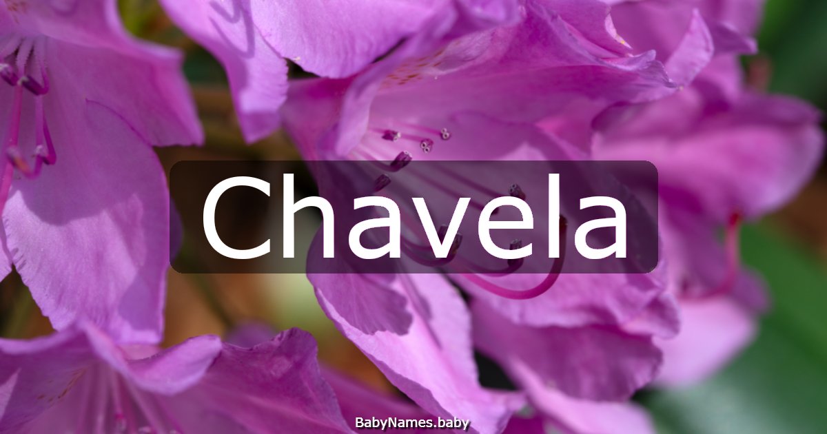Chavela