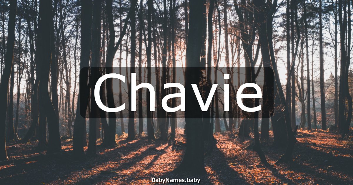 Chavie