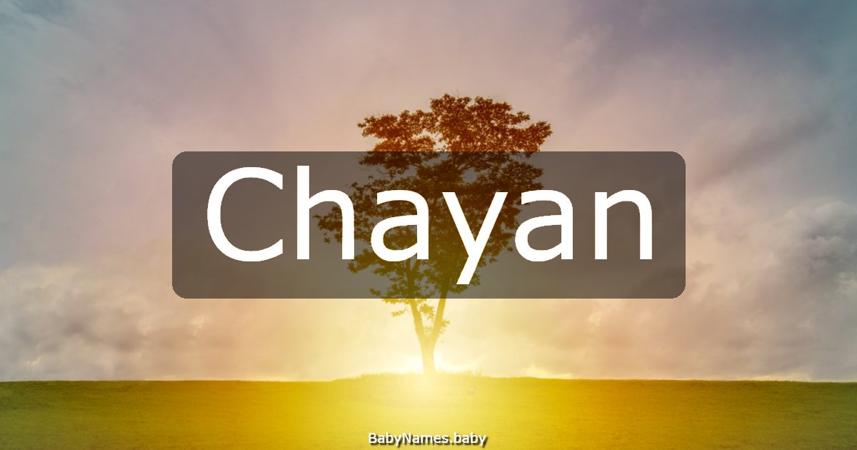 Chayan