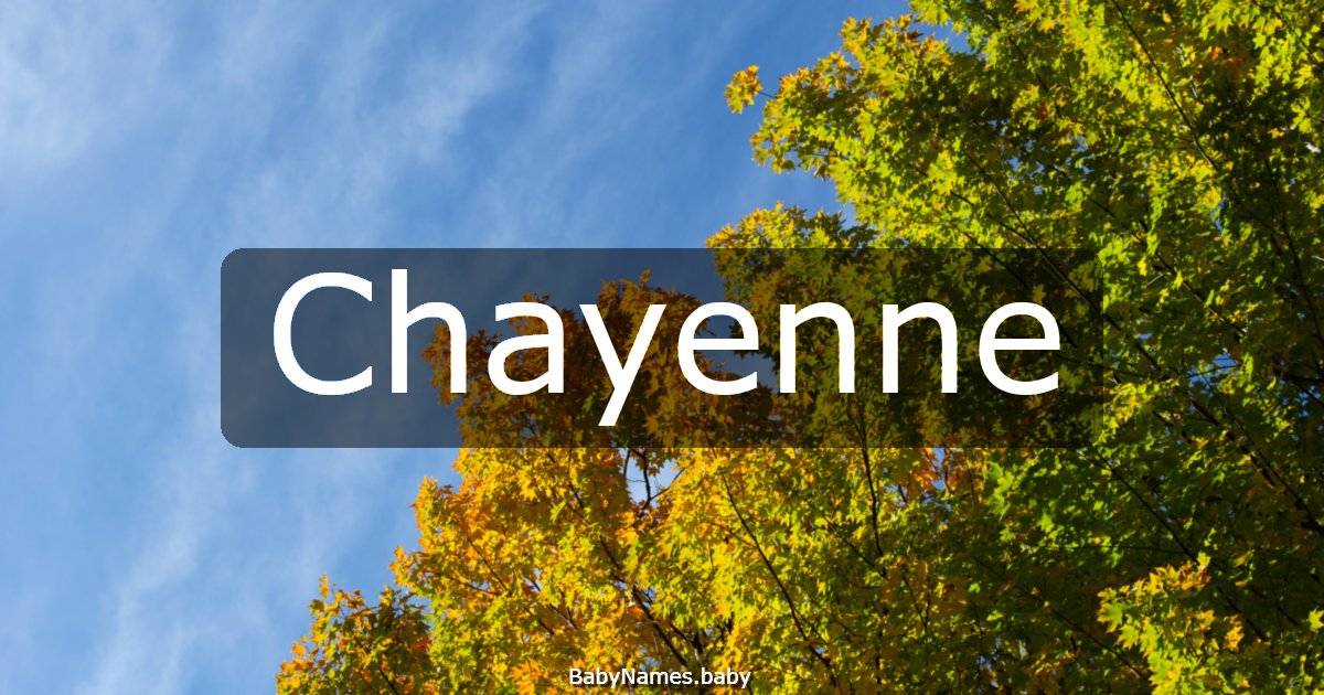 Chayenne