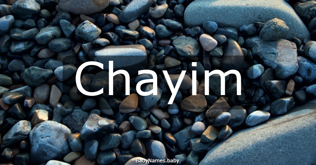 Chayim