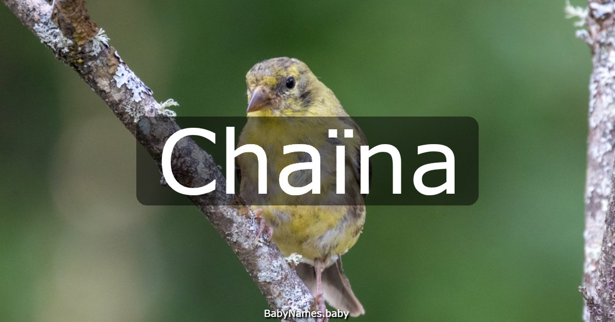 Chaïna
