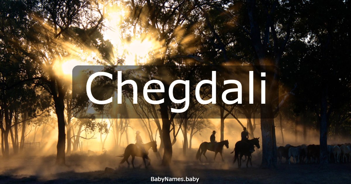 Chegdali
