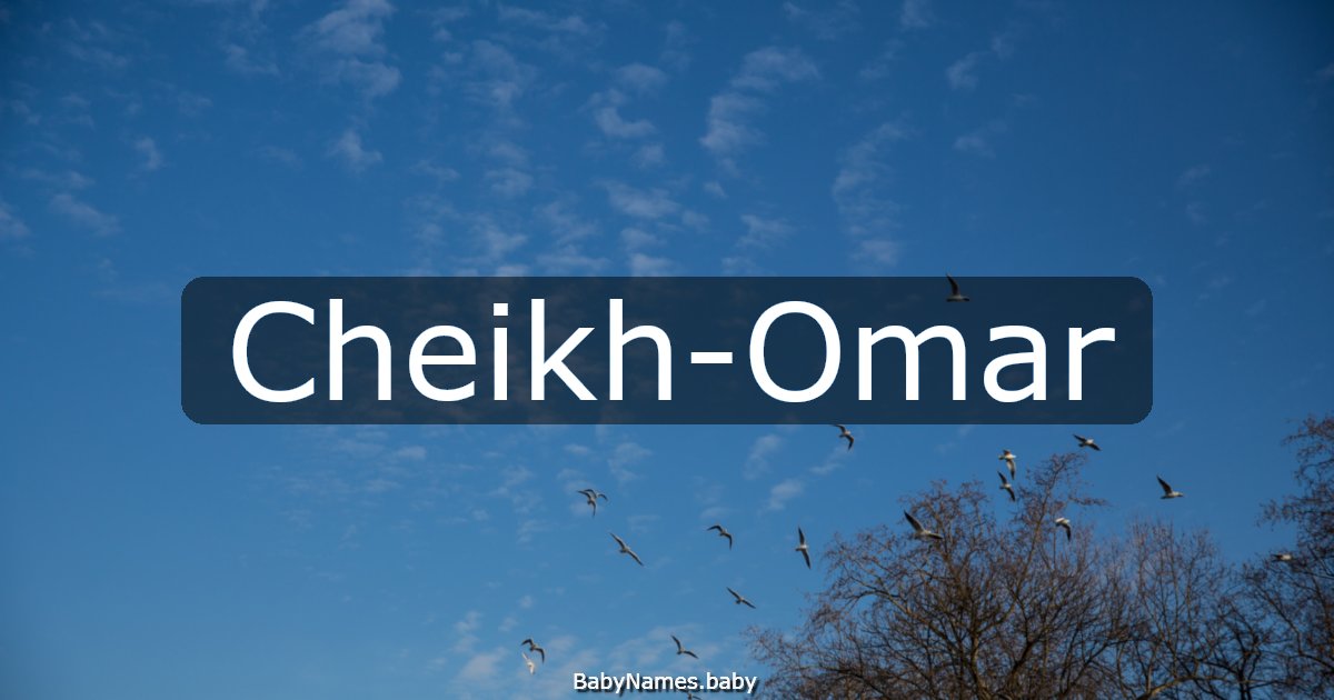Cheikh-Omar