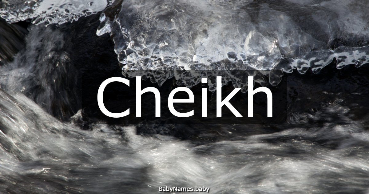 Cheikh