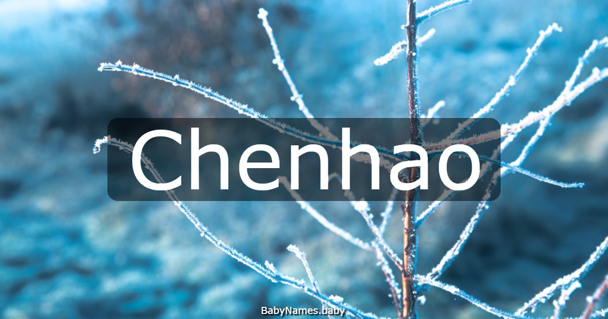 Chenhao