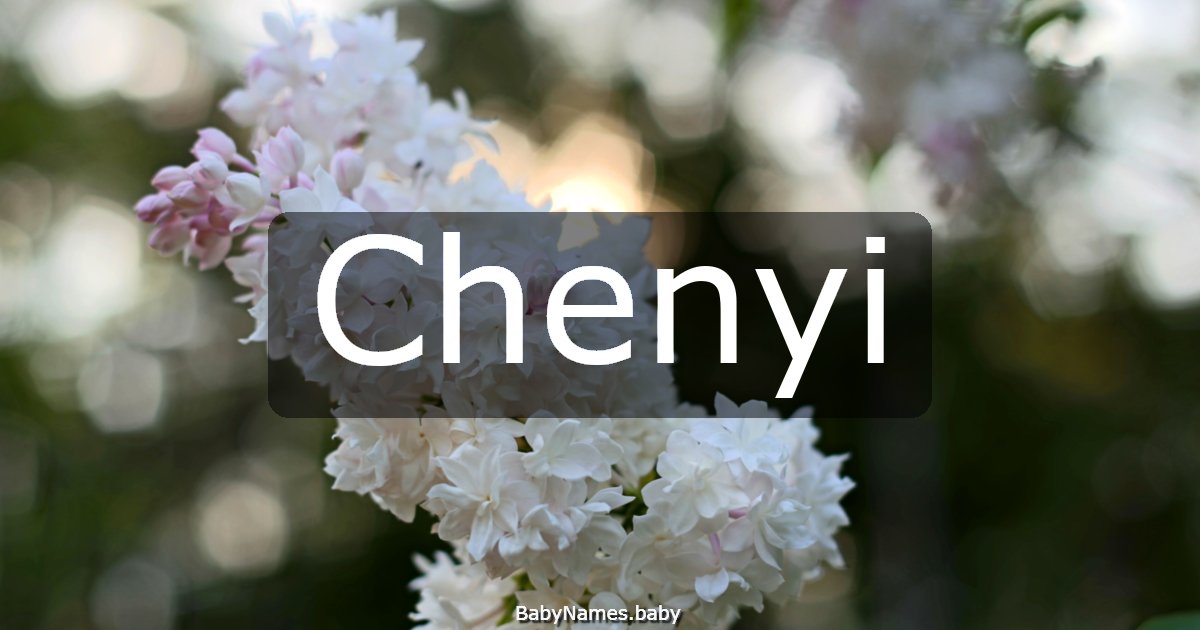 Chenyi