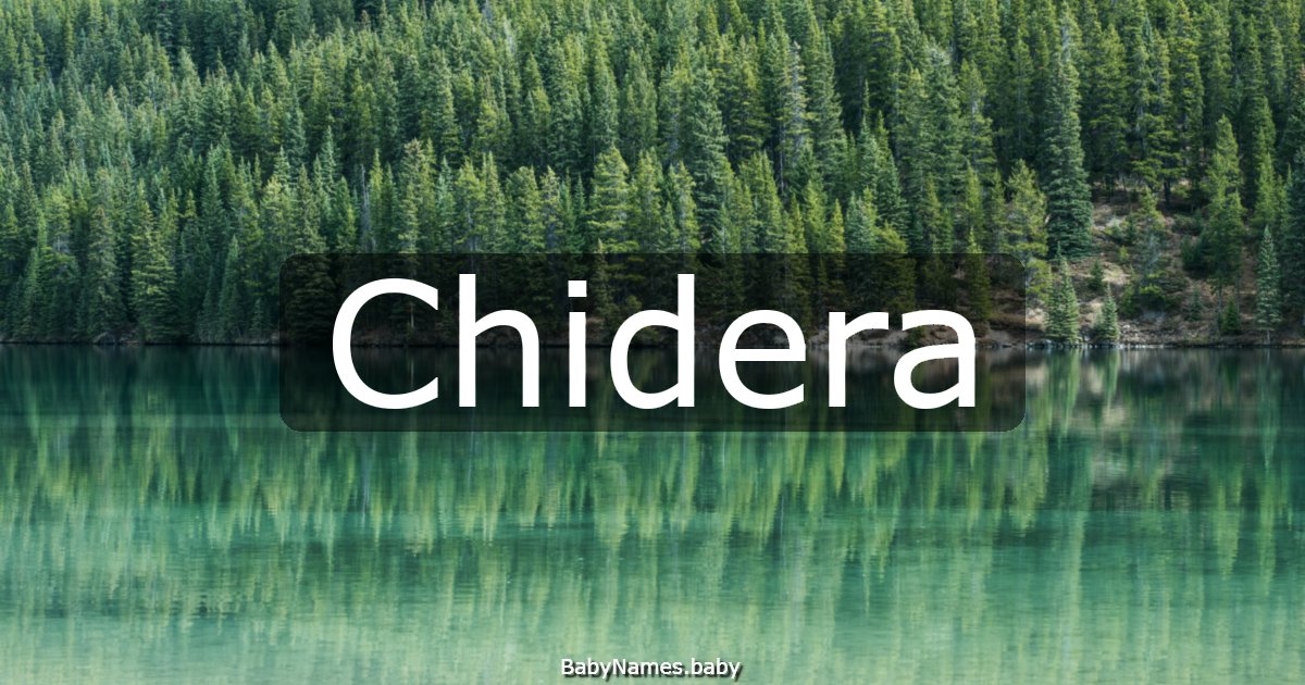Chidera