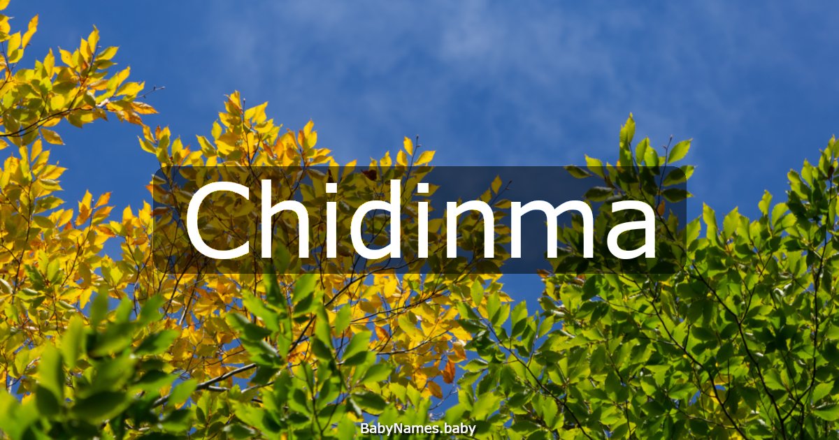 Chidinma