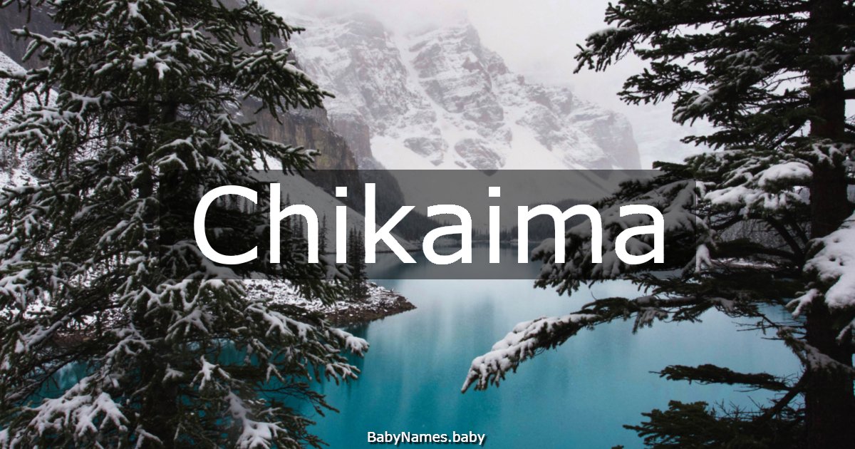 Chikaima