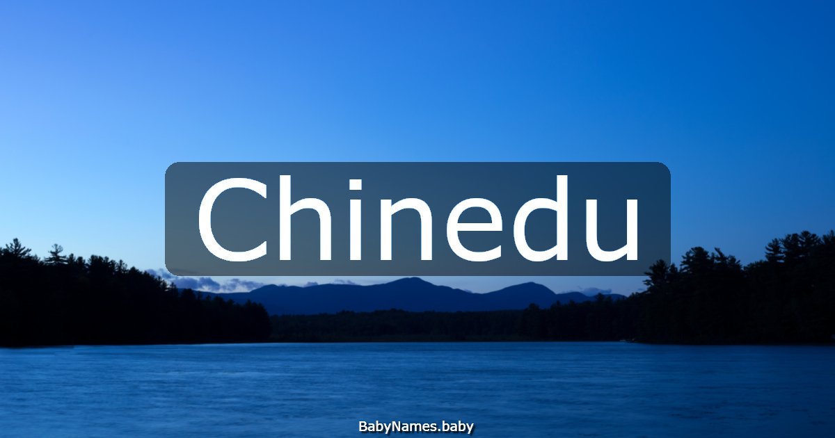 Chinedu