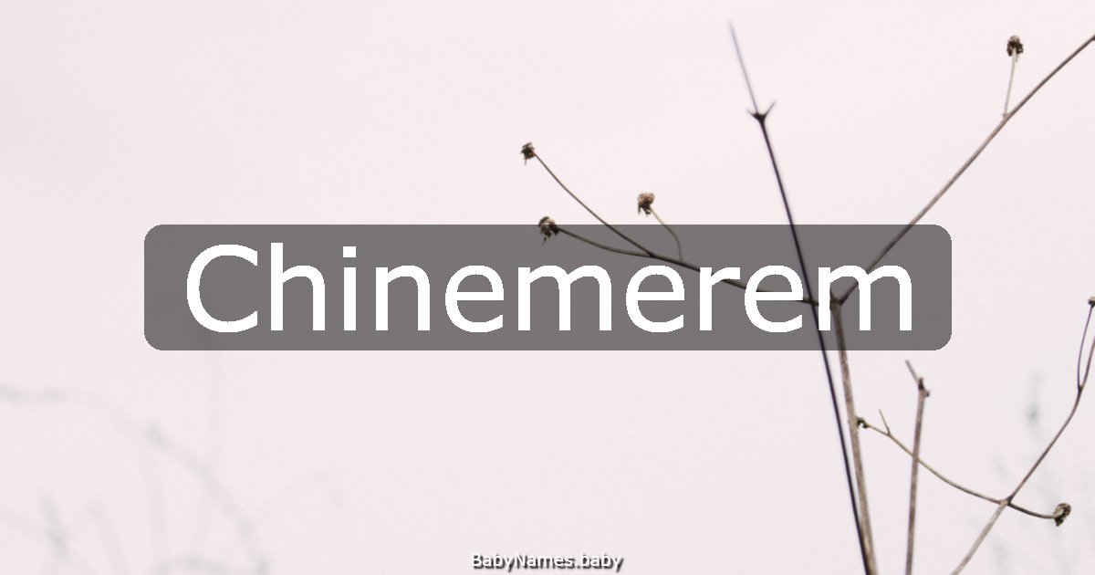 Chinemerem