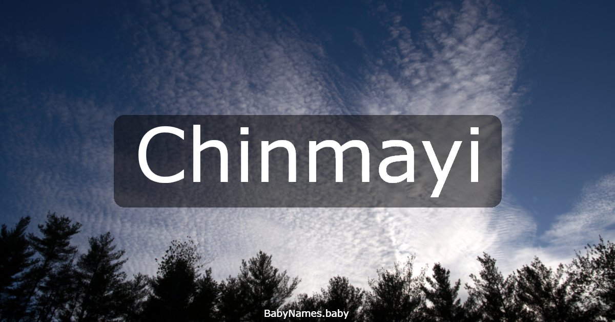 Chinmayi