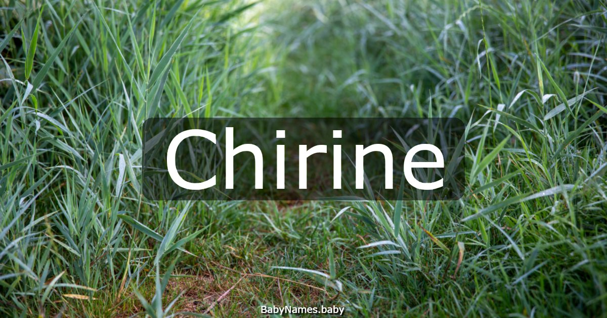 Chirine