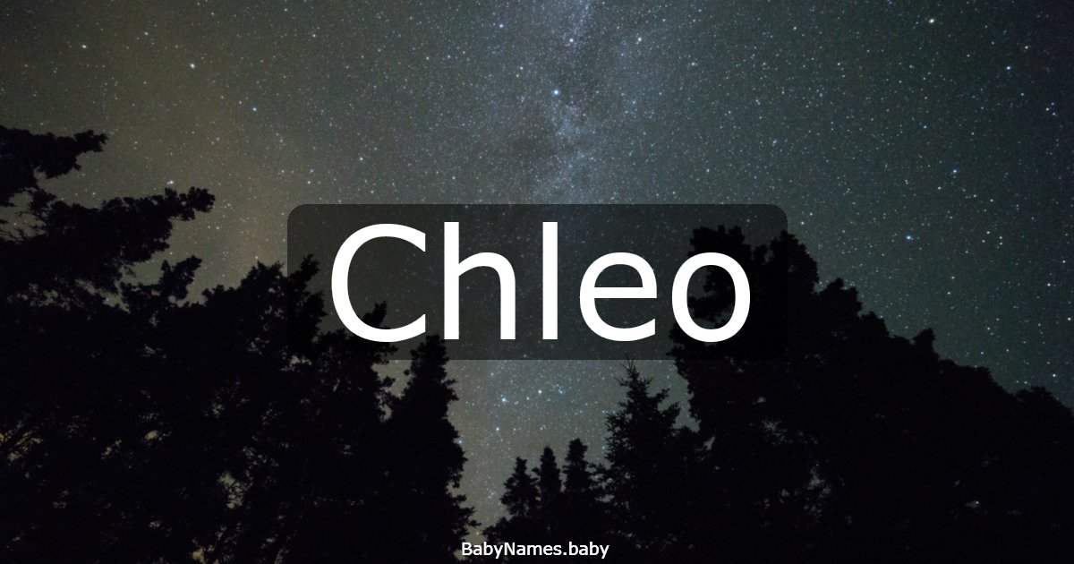 Chleo