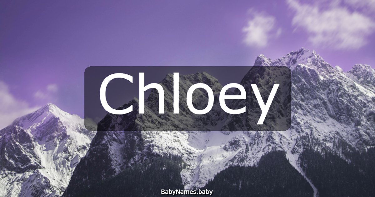 Chloey