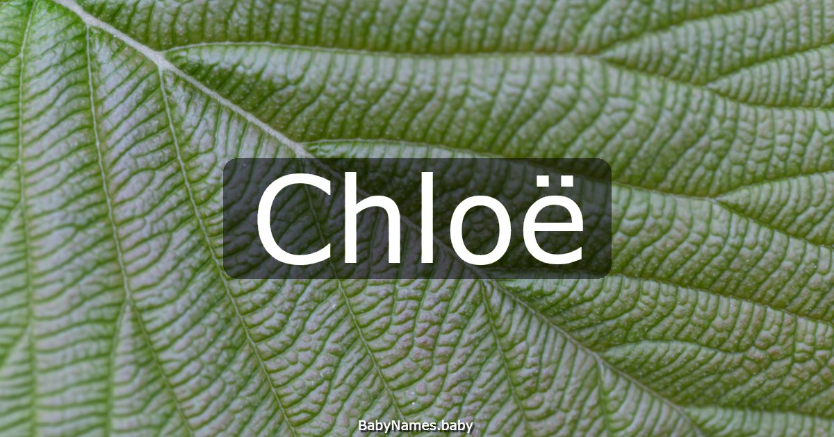 Chloë