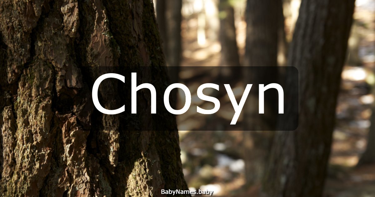 Chosyn