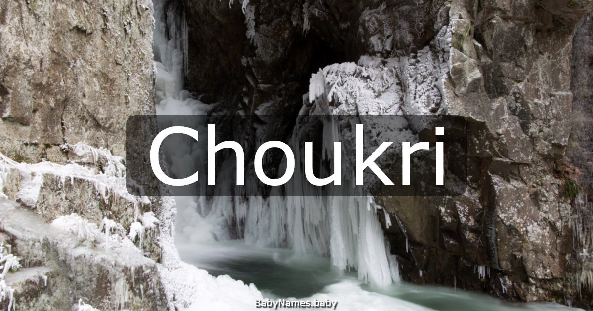 Choukri
