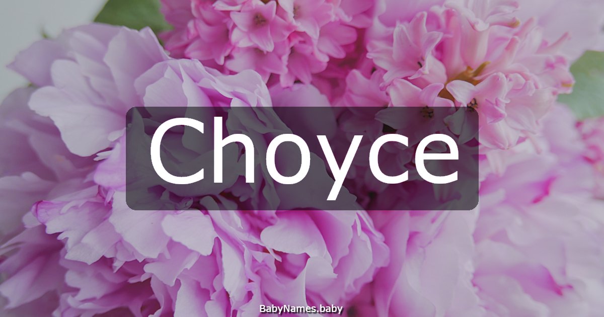 Choyce