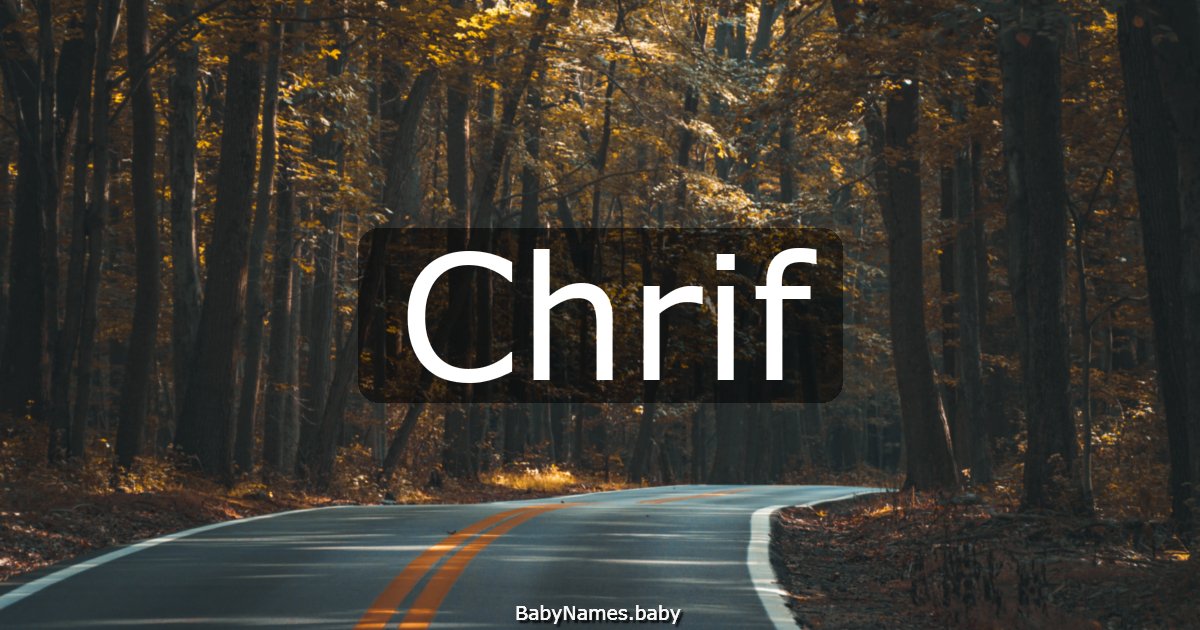 Chrif