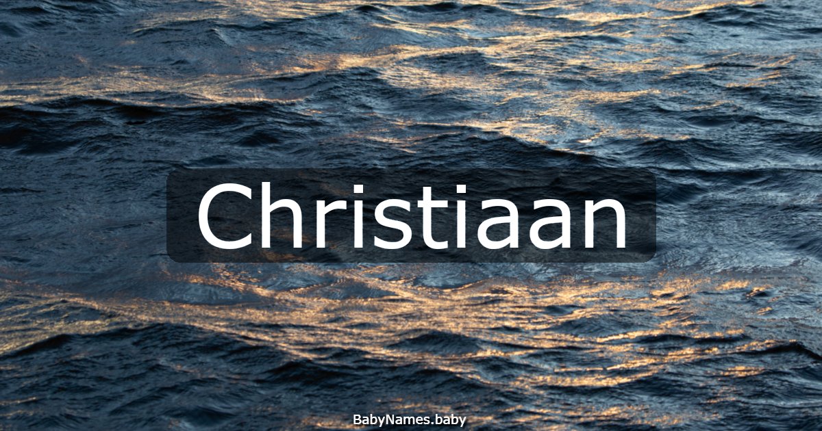 Christiaan