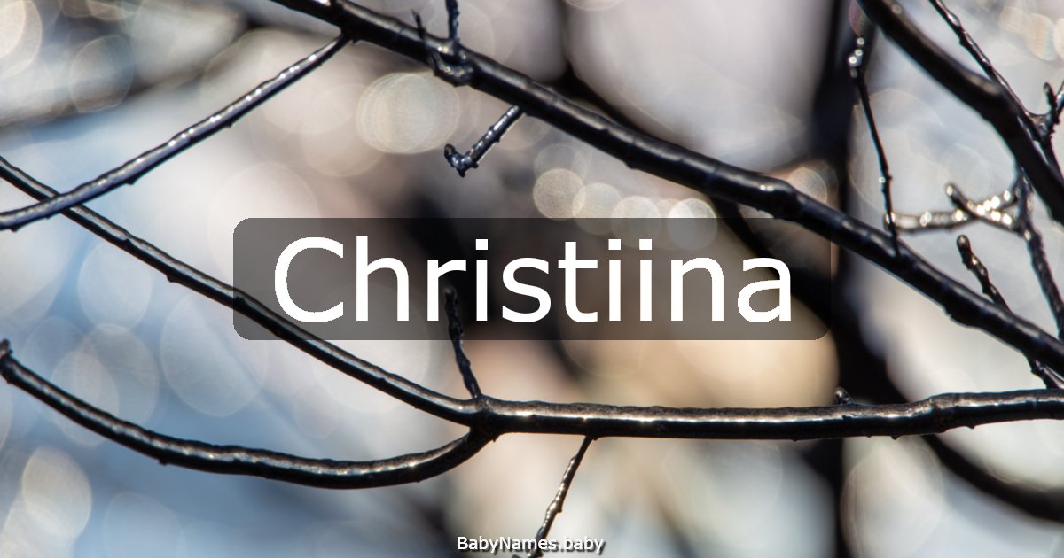 Christiina