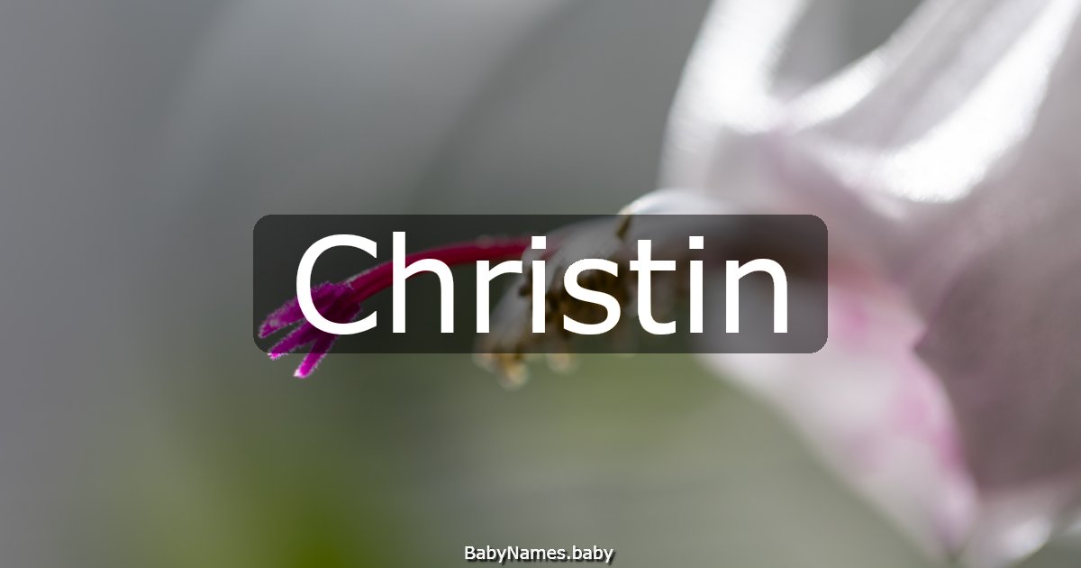 Christin