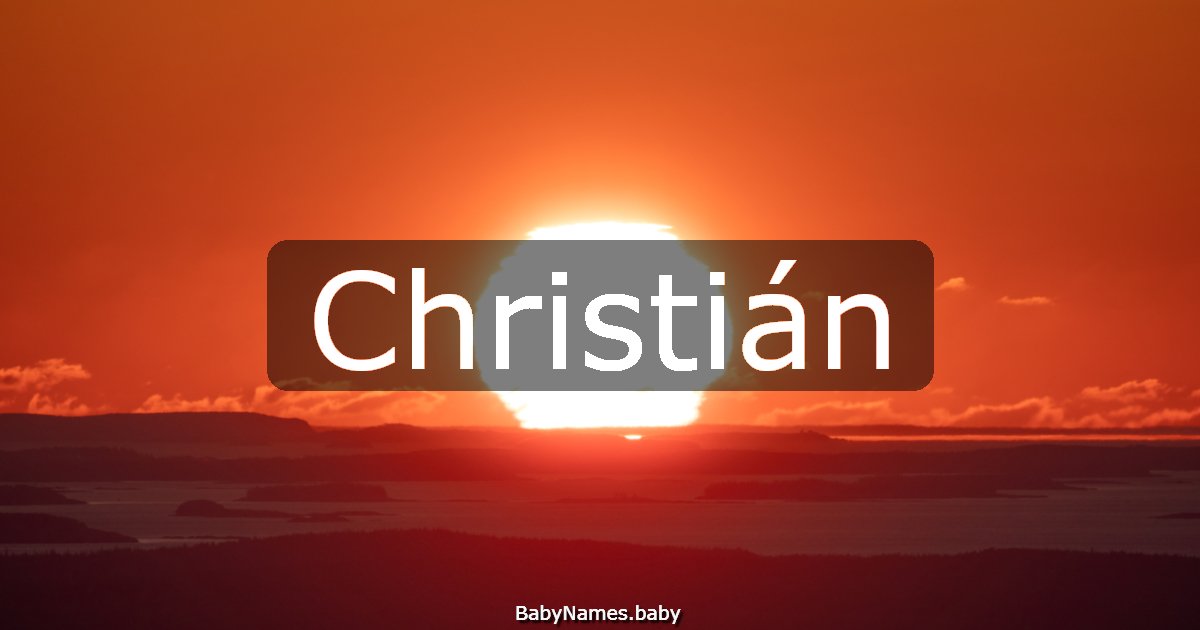 Christián
