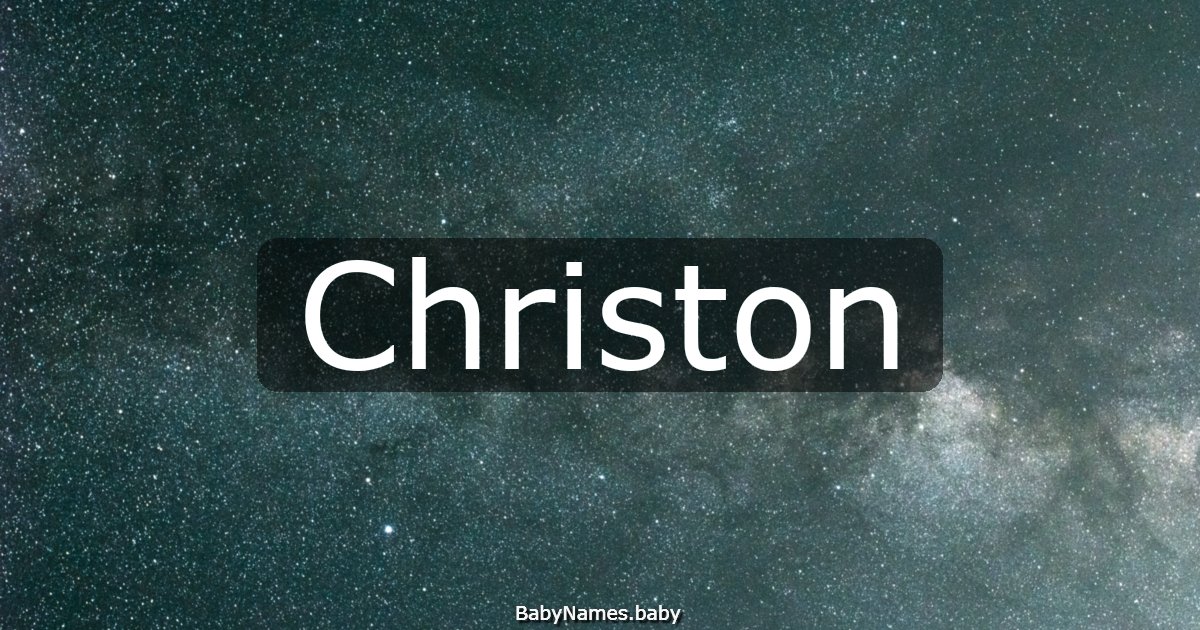 Christon