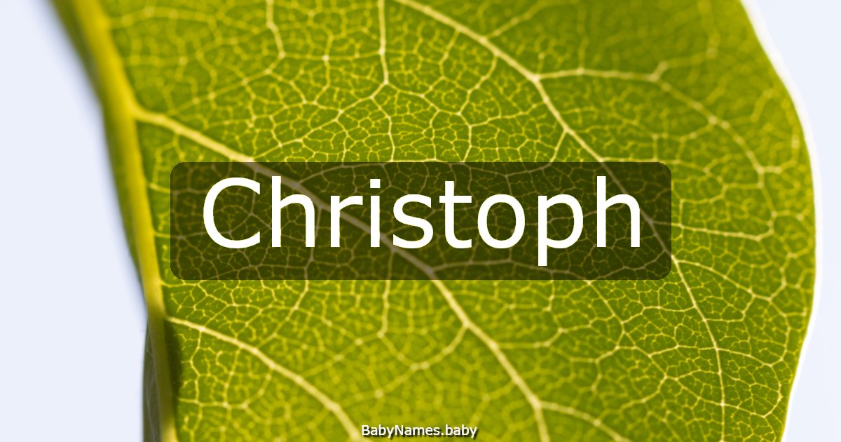 Christoph