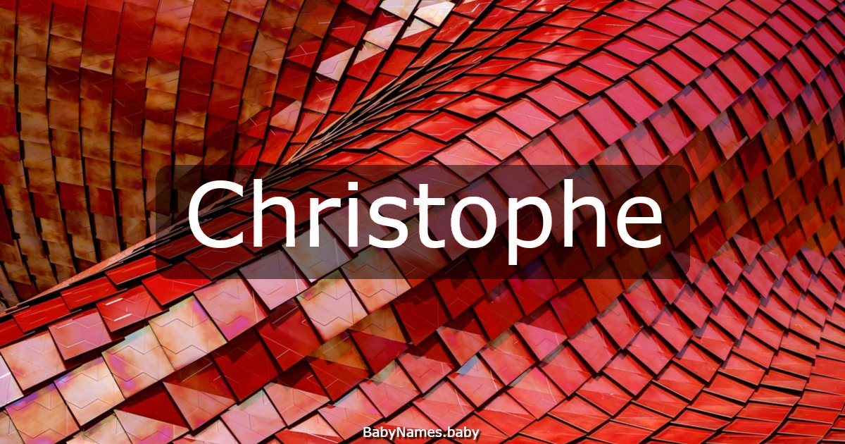 Christophe