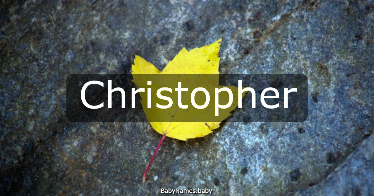 Christopher