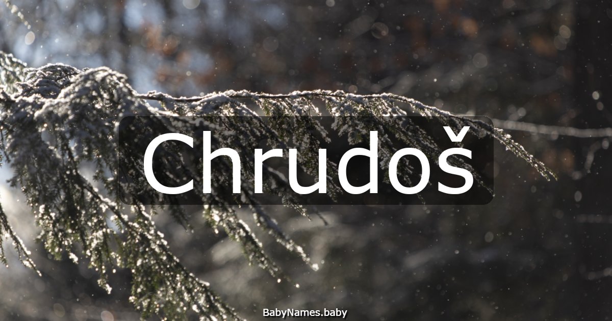 Chrudoš