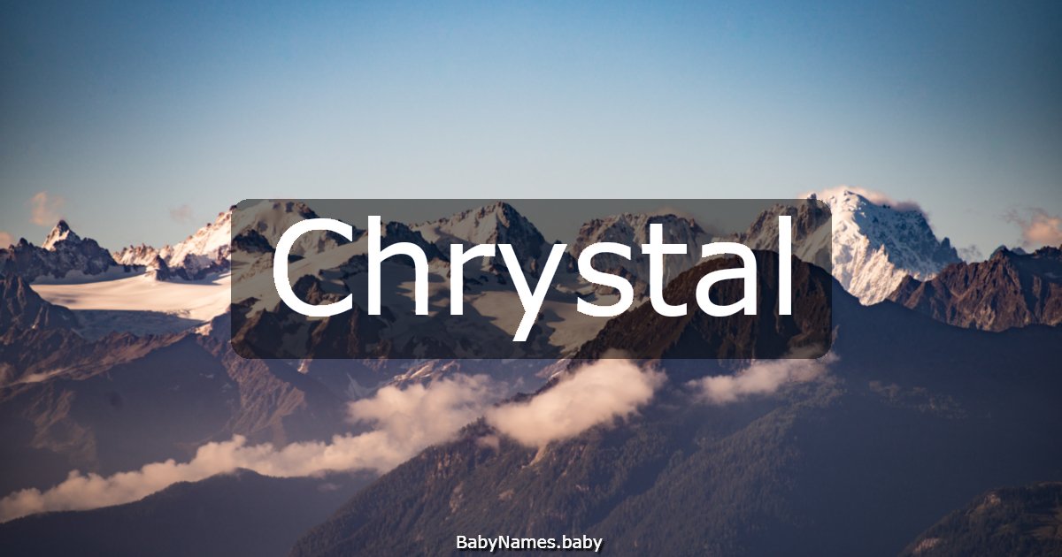 Chrystal