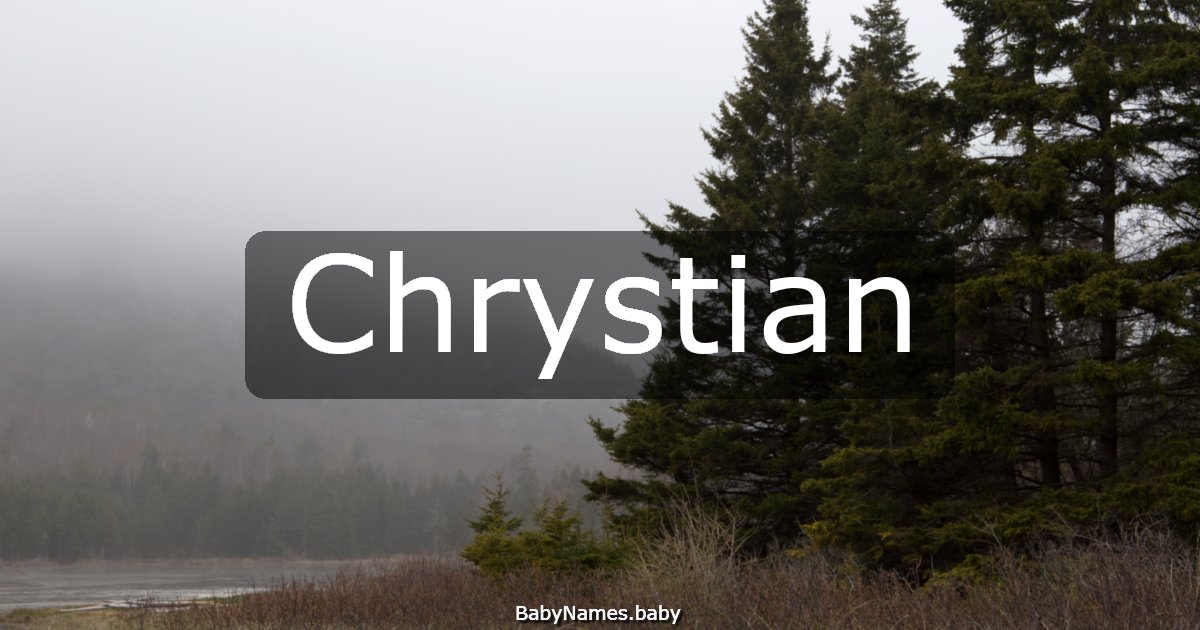 Chrystian