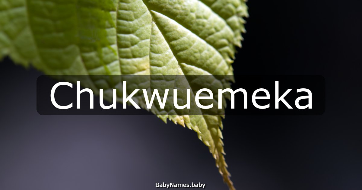 Chukwuemeka