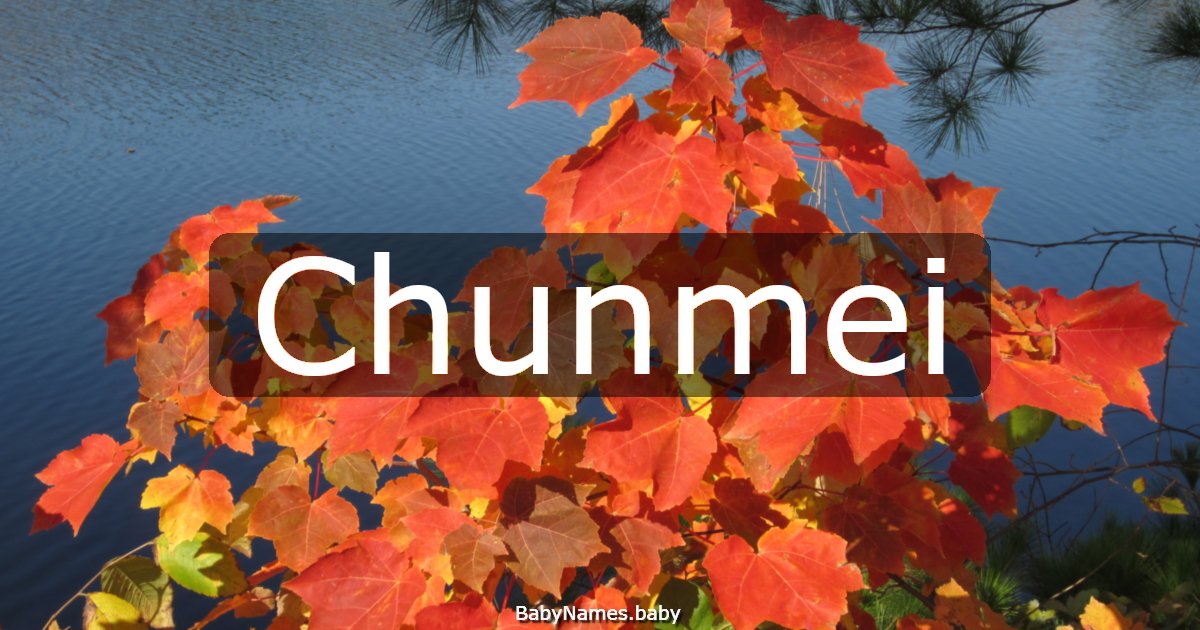Chunmei