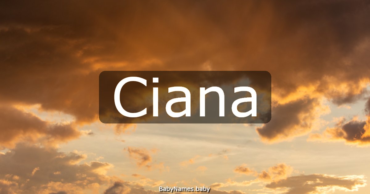 Ciana