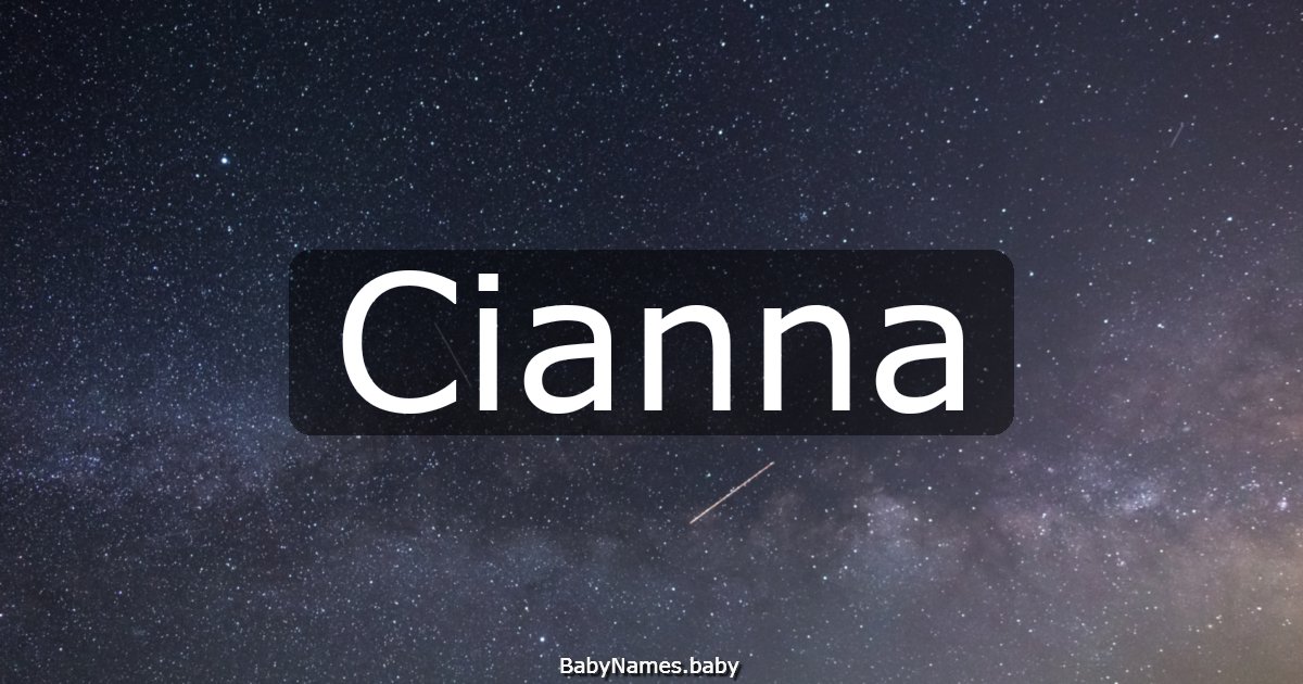 Cianna