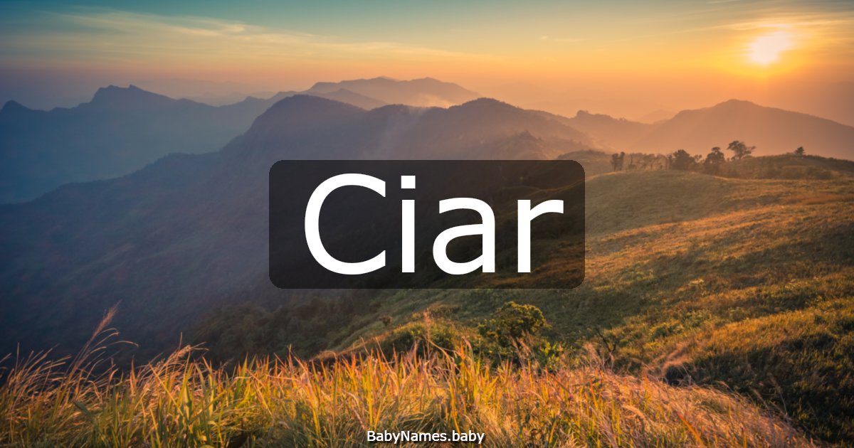 Ciar